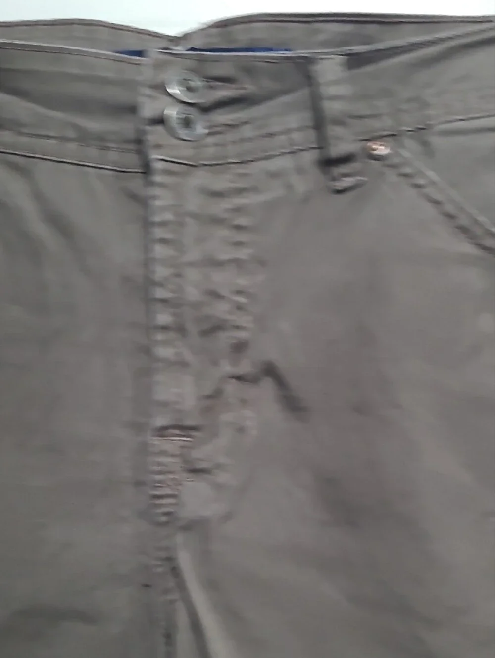Bandolino Womens Taupe Flat-Front Shorts Waist 30
